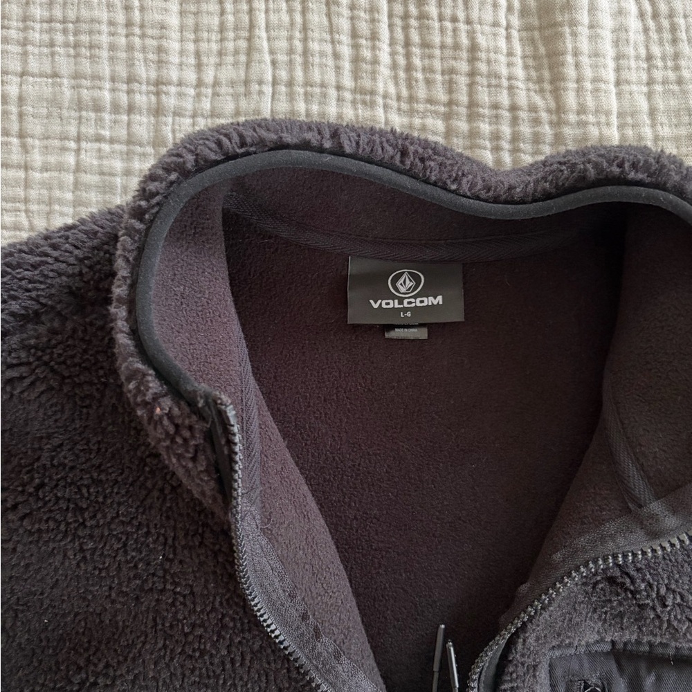 Volcom Charcoal Sherpa Jacket